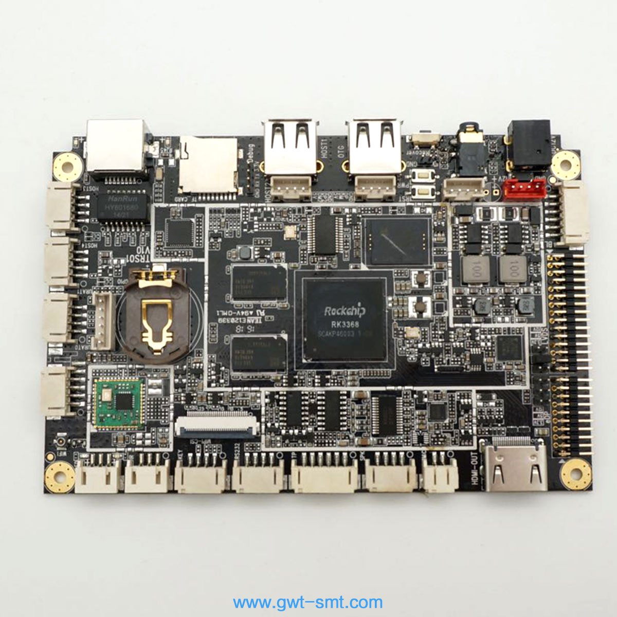 RK3368-smt貼片加工，礦機(jī)主板smt加工，DIP插件后焊